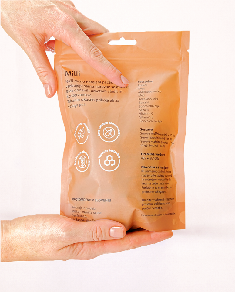 Piškoti Chrunchy peanut - 200g