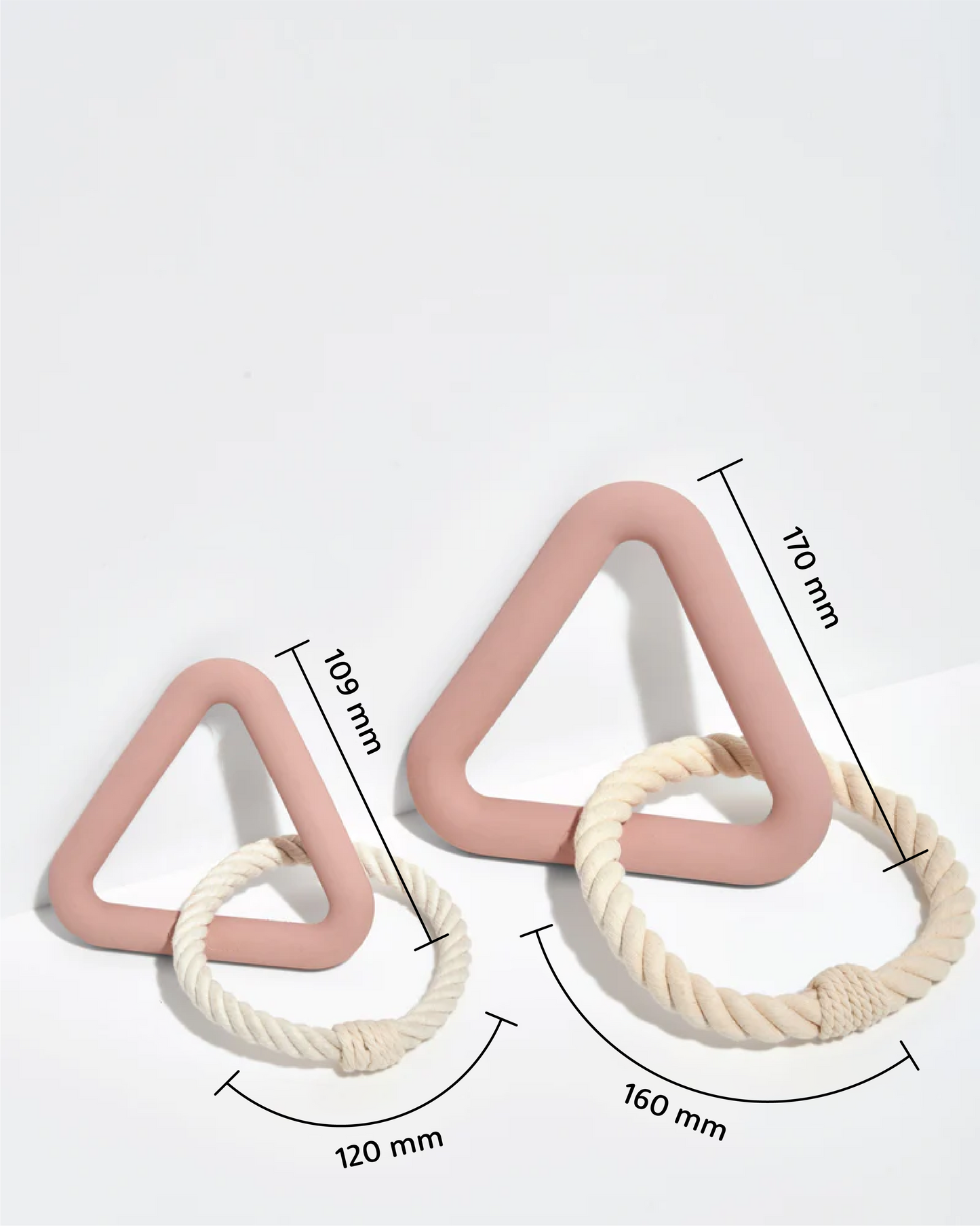 Triangle Tug - Blush