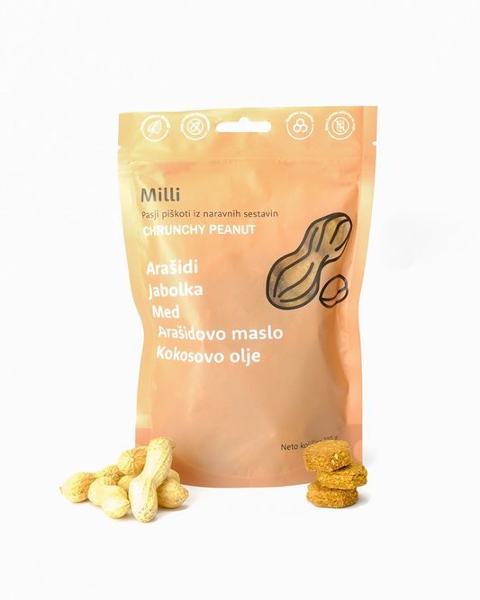 Piškoti Chrunchy peanut - 230g